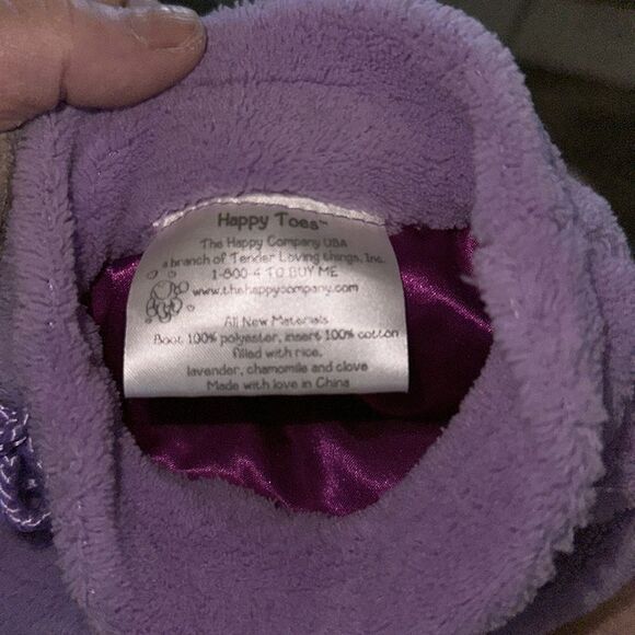The happy Company microwavable aromatherapy slippers - Picture 2 of 4